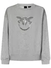 Pinko Nelly Sweatshirt In Grey