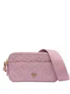Pinko Mini Camera Bag Adjustable Strap In 粉色