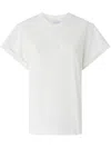 Pinko Logo Embroidery T-shirt In White