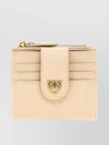 Pinko Logo Embossed Wallet With Multiple Compartments