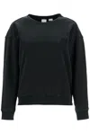 PINKO PINKO LOGO EMBROIDERED CREWNECK SWEATSHIRT