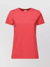 Pinko Logo Embroidered Plain Design T-shirt