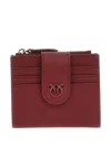 Pinko Wallet Versatile Fold-over Flap In Red