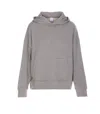 Pinko Grey Sweatshirt With Logo Embroidered On The Front In Grey