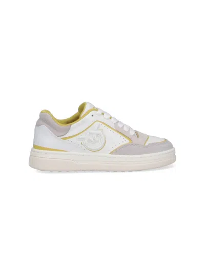 Pinko Logo Low-top Sneakers - White/nylon