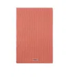 Pinko Logo-patch Scarf In Red