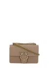Pinko Classic Love One Simply Bag In Brown
