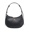 Pinko Half Moon Mini Bag In Black