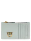 PINKO LOGO PLAQUE ZIPPED PURSE