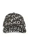 Pinko Logo-print Baseball Cap Hat In Multi