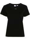 Pinko Black 'basico' T-shirt In Black