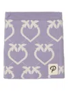 Pinko Logo-print Skirt In Purple