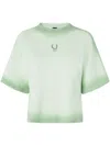 Pinko Logo-print T-shirt In Green