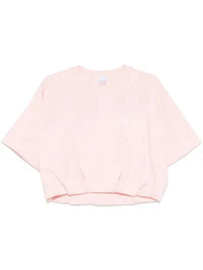 Pinko Logo-print T-shirt In Pink