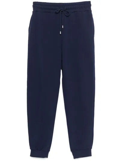 Pinko Logo-print Track Pants In Blue