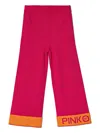 Pinko Pants  Kids Color Fuchsia In Pink