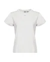 Pinko Logo Printed Crewneck T-shirt In White