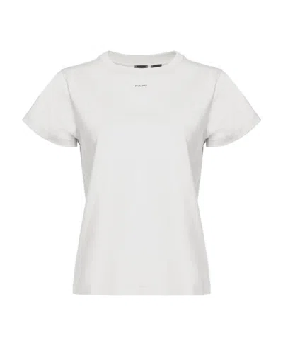 PINKO PINKO LOGO PRINTED CREWNECK T-SHIRT