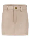Pinko Pink Skirt For Girl With Logo In Pink