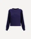 Pinko Blue Viscose Sweatshirt