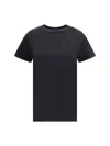 Pinko Logo T-shirt In Black