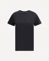 Pinko Logo T-shirt In Black