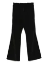 Pinko Raised-logo Leggings In Black