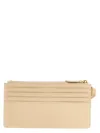 Pinko Long Card Holder In Beige