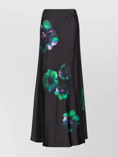 PINKO LONG FLORAL MAXI SKIRTS