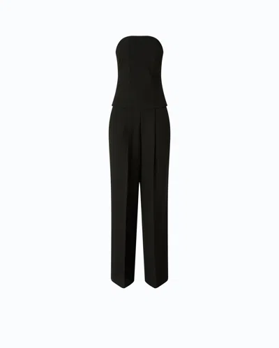 Pinko - Long Jumpsuit With Bodice - 36 In Black