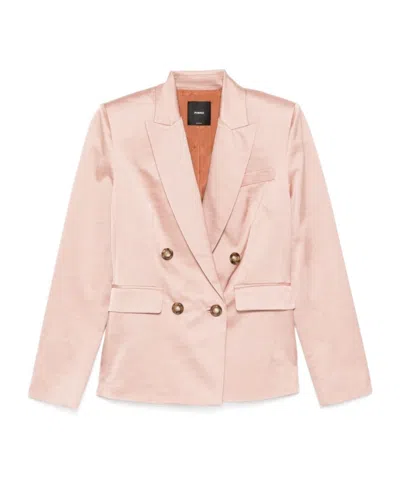 PINKO PINKO LONG-SLEEVED DOUBLE BREASTED JACKET
