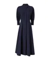 Pinko Long Sleeve Dress In Blue