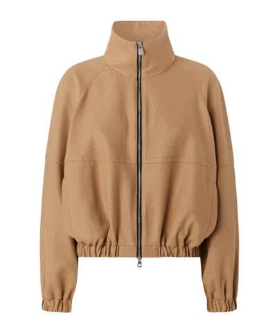 Pinko Long Sleeve Jacket In Brown