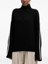Pinko Long-sleeve Roll-neck Sweater In Black