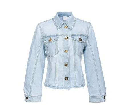 PINKO PINKO LONG SLEEVED BUTTONED DENIM JACKET