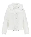Pinko 'down Jacket With Logo Patch In White