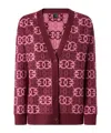 Pinko Love Birds Knit In Viscose Blend In Red