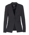 Pinko Tailored Jacket Notched Lapel In Black