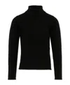 Pinko Long-sleeved Sweater In Black