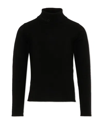 Pinko Long-sleeved Sweater In Black