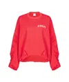 Pinko Logo-print Sweatshirt In Red