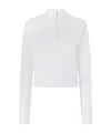 Pinko Long-sleeved Sweater In White