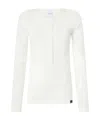 Pinko Long-sleeved Sweater In White