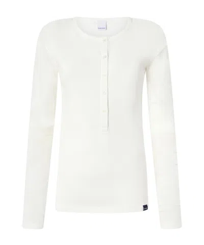 Pinko Long-sleeved Sweater In White