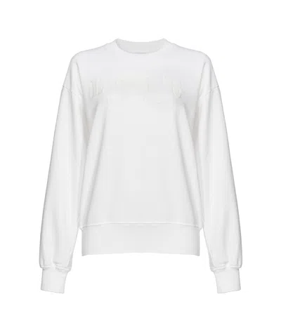 Pinko Long-sleeved Sweater In White
