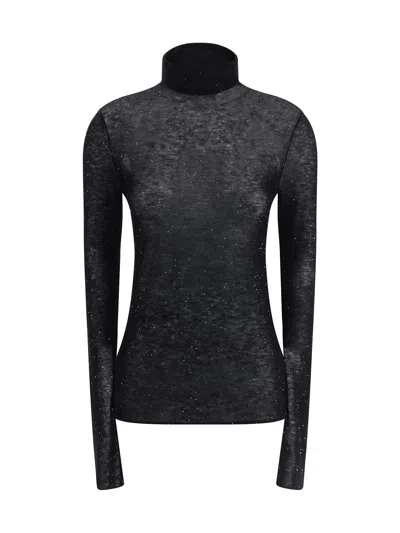 PINKO LONG-SLEEVED TURTLENECK TOP