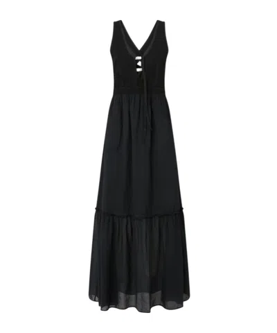 PINKO PINKO LONG SLEEVELESS DRESS