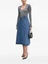 Pinko Long-sleeves Top In Gray