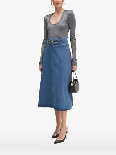 Pinko Long-sleeves Top In Gray