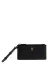 Pinko Porte-cartes Rectangulaire En Cuir Avec Dragonne